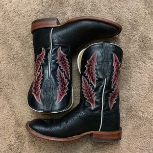 Tony Lama San Saba Cowboy Boots size 10D MiUSA